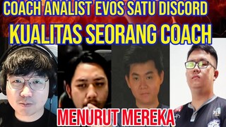 Tentang Mantan Pro Player Menjadi Coach! Pendapat ZEYS, AGE, AJI, GERRION - Evos Legends!!