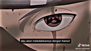 kakashi pun seperti melihat guru nya😌