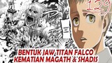Bentuk Jaw Titan Falco - Kematian Magath & Shadis - Review Shingeki No Kyojin Chapter 129