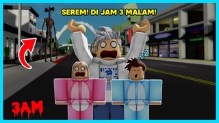 MIPAN & ZUZUZU Uji Nyali! Ketemu SCP Siren Head Dan Piggy! Di Brookhaven! - Roblox Indonesia