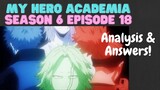 My Hero Academia Season 6 Episode 18 Reaction and Analysis