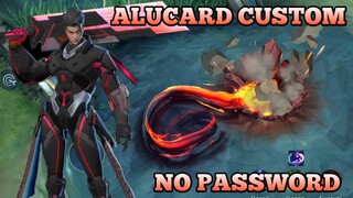 Script Skin Alucard Legend Custom Red "God Of Sword" Full Effects | No Password - Mobile Legends