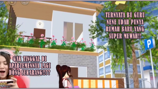 TERNYATA BU GURU NENE PUNYA RUMAH BARU YANG GEDE DAN MEWAH!! SAKURA SCHOOL SIMULATOR!!