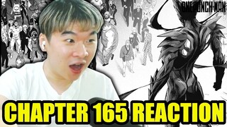 GAROU'S ULTIMATUM SPEECH INCOMING?? | One Punch Man Chapter 165 Reaction