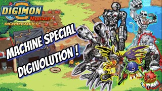 Digimon World Maeson Factorial Town  Special Digivolution - Get Your Machinedram