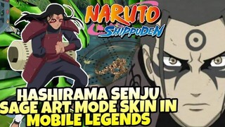 HASHIRAMA SENJU SAGE ART MODE IN MOBILE LEGENDS