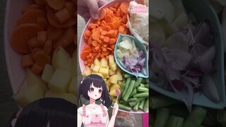 Resep sop Sayur enak sehat dan ga ribet bikinnya #resepmasakan #Vtuber #Mikaasuma #sopsayur #shorts