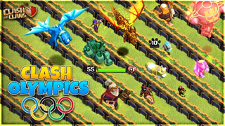 OLYMPIC GAMES🔥WHO'S FASTEST IN CLASH OF CLANS !!!