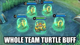 THE WHOLE TEAM GETS A TURTLE BUFF IN NEW UPDATE ADVANCE SERVER