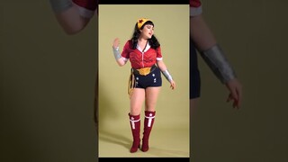 💋 PIN-UP DC BOMBSHELLS COSPLAY MUSIC VIDEO 💘 #shorts