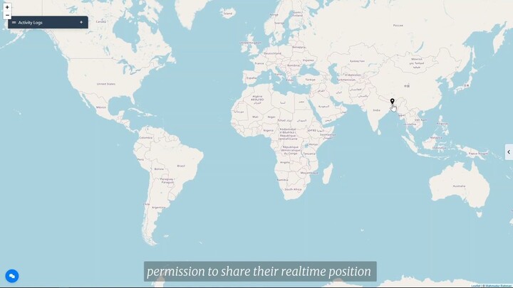 Real-Time Location Tracker | Node.js, Express.js, EJS | WebSocket (Socket.IO) | WebRTC | Leaflet.js.