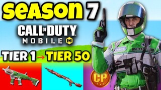 *NEW* SEASON 7 BATTLE PASS MAXED OUT in COD MOBILE