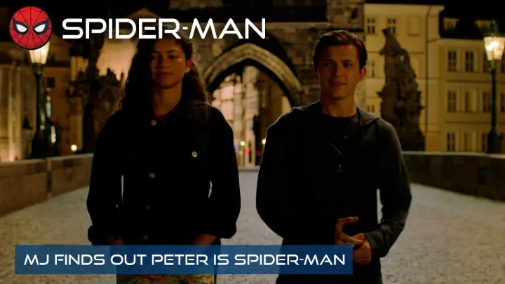 MJ Finds Out Peter Is Spider-Man | 4K | Spider-Man: Far From Home