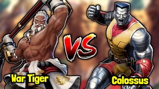 WAR TIGER VS COLOSSUS | MARVEL SUPER WAR | WAR TIGER SKILL GUIDE