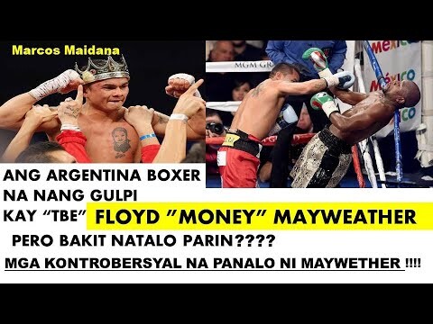 Floyd Mayweather Jr  vs Marcos Maidana   Highlights Amazing   Controversial fight