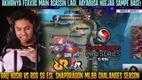 AKHIRNYA HAYABUSA FERXIIC KELUAR! 9 MENIT END LAGI! GAME 2 RRQ HOSHI VS RSG SG ESL MLBB