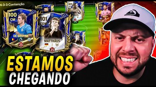 CADA vez MAIS próximo do GER 102!!! UPEI 2 cartas LENDÁRIAS + pack open fc 24 mobile