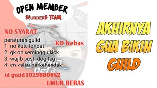 OPMEM❗ GUILD BARU NIH?