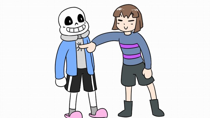 The story of sans and frisk