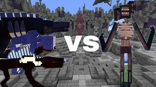 Siren head vs scp (minecraft)