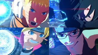 All Jutsu's - Naruto Shippuden Ultimate Ninja Storm 4 (60FPS)