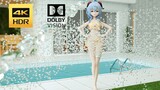 【MMD|คุณภาพโรงภาพยนตร์|Dolby Vision 8.4|4K60FPS】ชุดว่ายน้ำ 105℃ รักฝนแสนหวาน~! 【Stereo Surround Musi