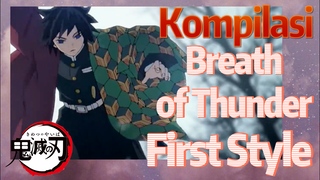 [Demon Slayer] Kompilasi | Breath of Thunder First Style