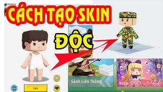 Mini World: Hướng Dẫn Cách Tạo Skin Độc Đáo Chú Bộ Đội Không Cần Máy In - Bát Giới TV Review Game