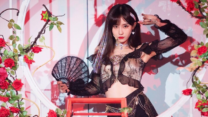 20200619SNH48TeamX Unit pertunjukan "The Forgotten Kingdom" "Mawar Hitam" Wang Xiaojia FOKUS