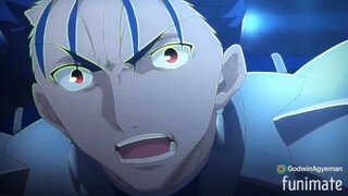 Archer vs Lancer fate/stay night unlimited blade works AMV