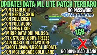 Data ML Lite Full Event 1Gb Terbaru Patch S27 | ML Lite | Cara Mengatasi Lag & Patah Patah