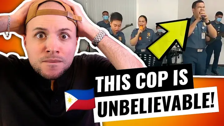 FILIPINO National Police Cowboy COPS perform 'SHE'S GONE' | IMPRESSIVE VOCALS | HONEST REACTION