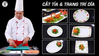 Cắt tỉa rau củ và Trang trí món ăn - Dạy học nấu ăn | Kỹ Năng Vào Bếp