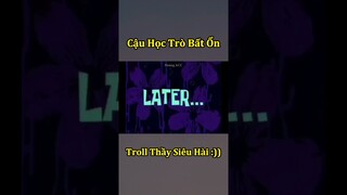 Anh Đen Xì Xì Troll Game Khiến Thầy Giáo Bất Lực - Tập 4 🤣 #shorts