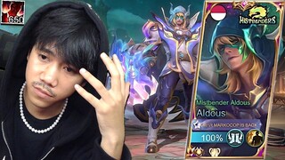 MARKOCOP TELAH KEMBALI ! REVIEW SKIN ALDOUS MISTBENDER TEPAT DI HARI ULANG TAHUN - Mobile legends