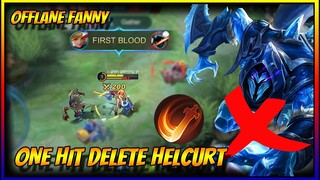 EKIS KA NA HELCURT | HC can't resist one hit combo delete | Offlane fanny execute | MLBB