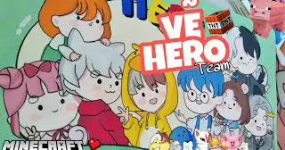 Vẽ Hero Team Phiên Bản Cute | How To Draw By Ktage - Bilibili