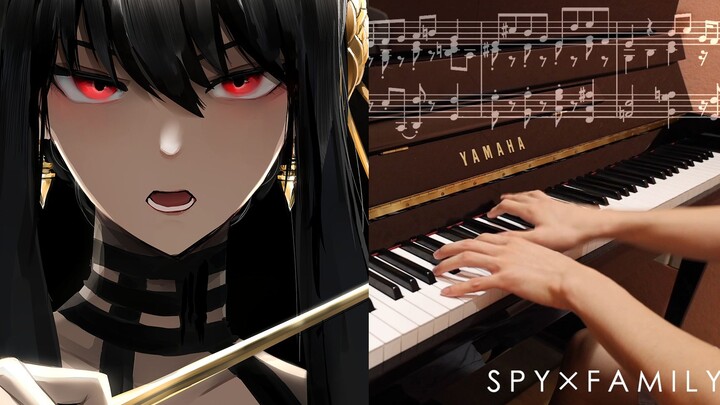 Comedy-Hoshino Gen animation "SPY×FAMILY" ED piano performance