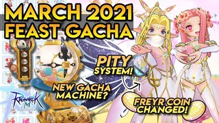 RAGNAROK MARCH 2021 FEAST GACHA + NEW GACHA MACHINE??