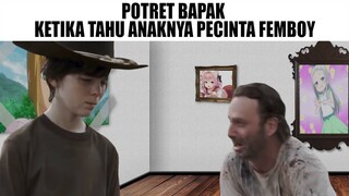 Potret Bapak Ketika Tahu Anaknya Pecinta F3mboy...