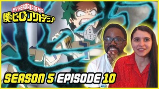 DEKU'S NEW POWER! My Hero Academia Season 5 Episode 10 Reaction