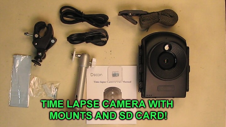 Time Lapse Indoor/Outdoor Camera 1080P 2.4" Display, IP66, 6 Month Battery, 32GB TF Included REVIEW