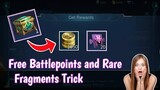 How to get free Rare Fragments and Battlepoints event tricks in Mobile Legends