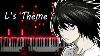 L's Theme - Death Note OST (Piano Cover)