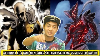 Akhirnya Ada Monster Mampu Mencabar Saitama!!Saitama VS Monster Garou (WEBCOMIC)