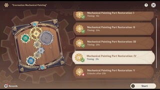 Evermotion Mechanical Painting: Day 4 Solution [Genshin Impact][2.8 Event]