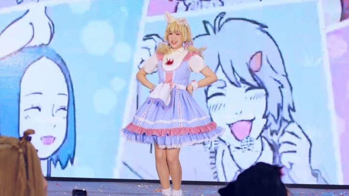 [กระต่ายหยกหิวตลอดเวลา] เสี่ยวหยูมาที่นี่เพื่อเต้นตามเพลง OP ของ "Non-Human"!