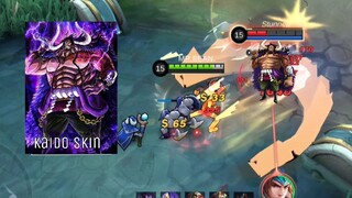 KAIDO SKIN VS LUFFY SKIN IN MOBILE LEGENDS