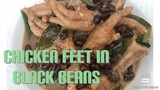 Chicken FEET with Black beans