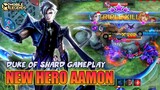 New Hero Aamon Gameplay , Gussion Brother - Mobile Legends Bang Bang